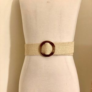 70s Style Tweed Belt